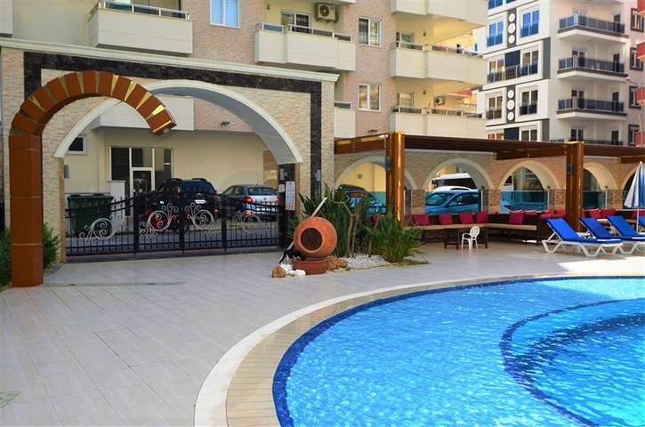 اطلالة بحر - مجمع فاخر - شقة 2 غرفة وصالة مفروشة - محمودلار / الانيا 