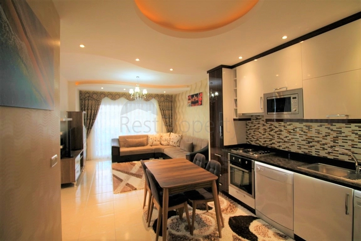 اطلالة بحر - مجمع فاخر - شقة 2 غرفة وصالة مفروشة - محمودلار / الانيا 