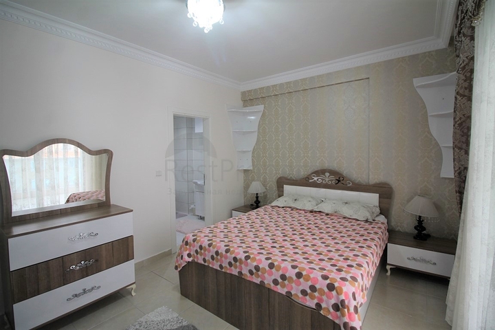 اطلالة بحر - مجمع فاخر - شقة 2 غرفة وصالة مفروشة - محمودلار / الانيا 