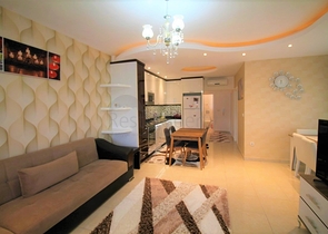 اطلالة بحر - مجمع فاخر - شقة 2 غرفة وصالة مفروشة - محمودلار / الانيا 