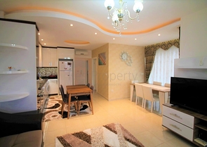 اطلالة بحر - مجمع فاخر - شقة 2 غرفة وصالة مفروشة - محمودلار / الانيا 