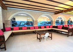 اطلالة بحر - مجمع فاخر - شقة 2 غرفة وصالة مفروشة - محمودلار / الانيا 