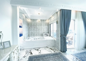 عقارات فاخرة في الانيا - دوبلكس 4 غرف وصالة - ضمن مجمع 5 نجوم -محمودلار / الانيا 