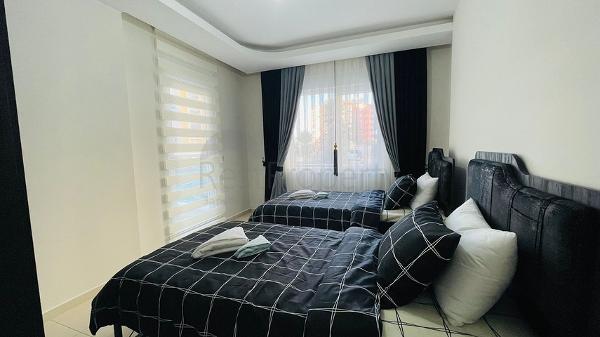 شقق في توسمور - غرفتين وصالة مفروشة -مجمع حديث - في توسمور / الانيا 