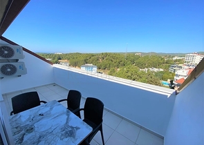 دوبلكس باطلالة رائعة - 3 غرف وصالة مفروشة -في افسلار / الانيا 