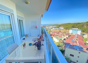 دوبلكس باطلالة رائعة - 3 غرف وصالة مفروشة -في افسلار / الانيا 