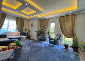 دوبلكس باطلالة رائعة - 3 غرف وصالة مفروشة -في افسلار / الانيا 