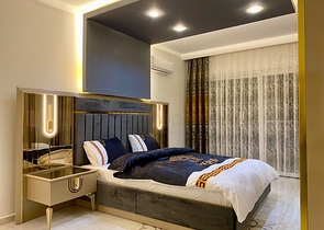 اطلالة بحر - دوبلكس فاخرة 2 غرفة وصالة -في محمودلار / الانيا 