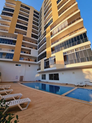 شقة غرفتين وصالة للبيع في الانيا - مفروشة وضمن مجمع سكني - محمودلار / الانيا 