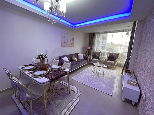 شقة غرفتين وصالة للبيع في الانيا - مفروشة وضمن مجمع سكني - محمودلار / الانيا 