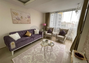 شقة غرفتين وصالة للبيع في الانيا - مفروشة وضمن مجمع سكني - محمودلار / الانيا 