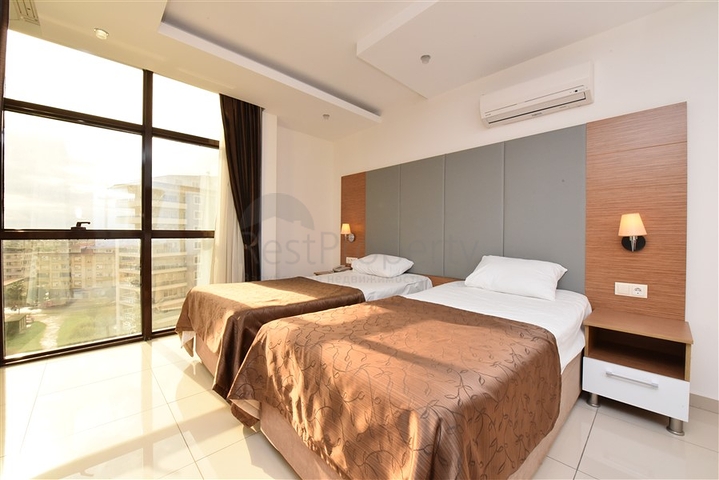 شقة ضمن مجمع فاخر في الانيا - خلف مول الانيوم -غرفة وصالة - جيكجلي / الانيا 