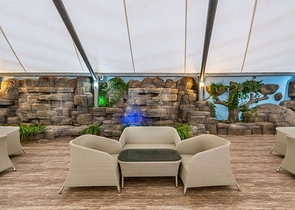 شقة ضمن مجمع فاخر في الانيا - خلف مول الانيوم -غرفة وصالة - جيكجلي / الانيا 