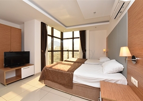 شقة ضمن مجمع فاخر في الانيا - خلف مول الانيوم -غرفة وصالة - جيكجلي / الانيا 