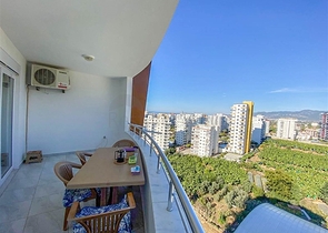 اطلالة بحر وقلعة -شقة غرفة وصالة مفروشة -في محمودلار / الانيا 