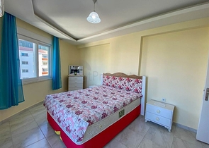 اطلالة بحر وقلعة -شقة غرفة وصالة مفروشة -في محمودلار / الانيا 