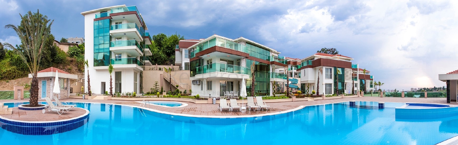 دوبلكس فاخرة -ضمن مجمع انيق في كارجيجاك / الانيا 