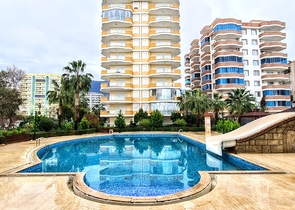 اطلالة مباشرة على البحر - شقة 2 غرفة وصالة مفروشة -في محمودلار / الانيا 