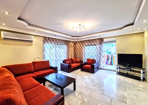 اطلالة مباشرة على البحر - شقة 2 غرفة وصالة مفروشة -في محمودلار / الانيا 