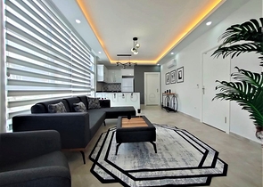 شقة انيقة 2 غرفة وصالة -مفروشة وضمن مجمع جديد - محمودلار / الانيا 