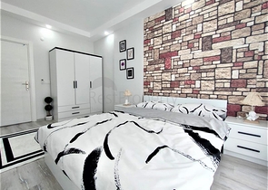 شقة انيقة 2 غرفة وصالة -مفروشة وضمن مجمع جديد - محمودلار / الانيا 