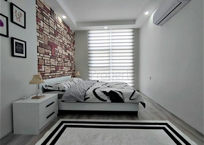 شقة انيقة 2 غرفة وصالة -مفروشة وضمن مجمع جديد - محمودلار / الانيا 