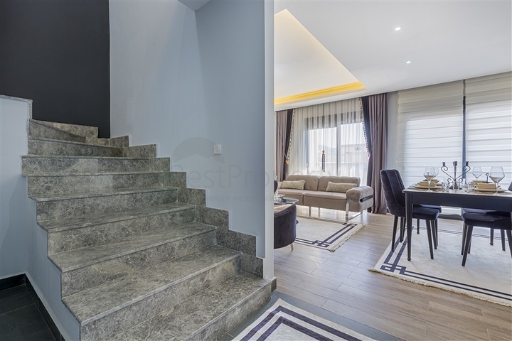 دوبلكس للبيع في محمودلار - 2 غرفة وصالة ضمن مجمع حديث - الانيا 