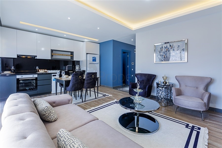 دوبلكس للبيع في محمودلار - 2 غرفة وصالة ضمن مجمع حديث - الانيا 