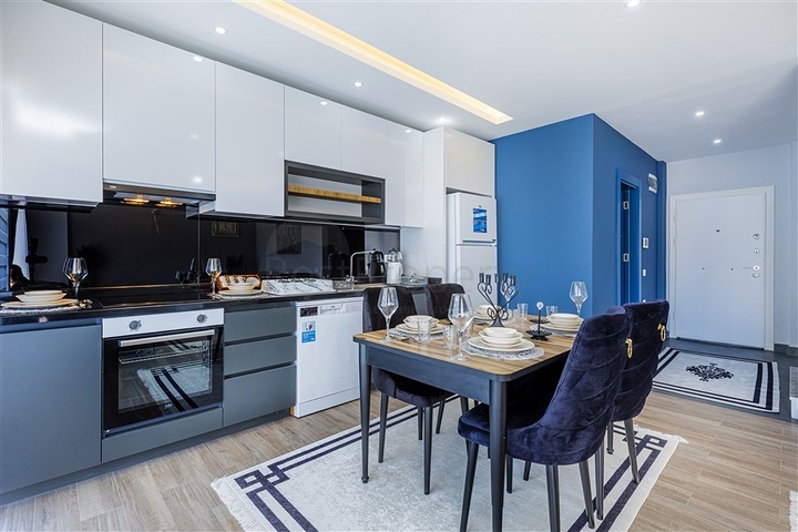 دوبلكس للبيع في محمودلار - 2 غرفة وصالة ضمن مجمع حديث - الانيا 