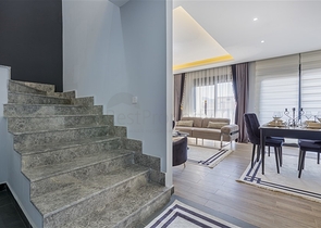 دوبلكس للبيع في محمودلار - 2 غرفة وصالة ضمن مجمع حديث - الانيا 