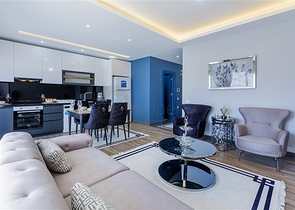 دوبلكس للبيع في محمودلار - 2 غرفة وصالة ضمن مجمع حديث - الانيا 