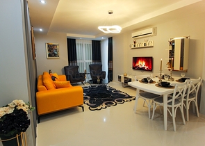 شقق للبيع في اوبا - غرفة وصالة قريبة من البحر - الانيا 