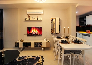 شقق للبيع في اوبا - غرفة وصالة قريبة من البحر - الانيا 