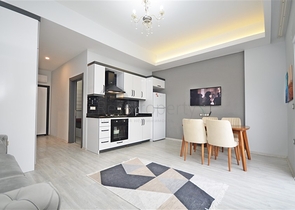 شقة غرفة وصالة مفروشة -مجمع سكني حديث - في محمودلار/ الانيا 