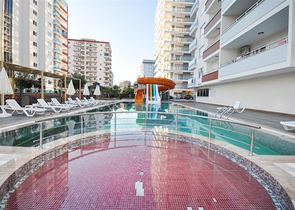 شقة غرفة وصالة مفروشة -مجمع فاخر -في محمودلار / الانيا 