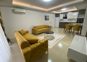 شقة غرفة وصالة مفروشة -مجمع فاخر -في محمودلار / الانيا 