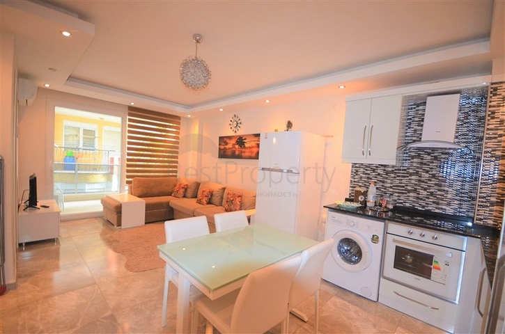 شقق للبيع في اوبا - غرفة وصالة مفروشة -قريبة من البحر / الانيا 