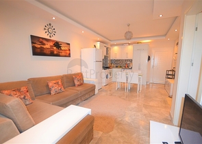 شقق للبيع في اوبا - غرفة وصالة مفروشة -قريبة من البحر / الانيا 