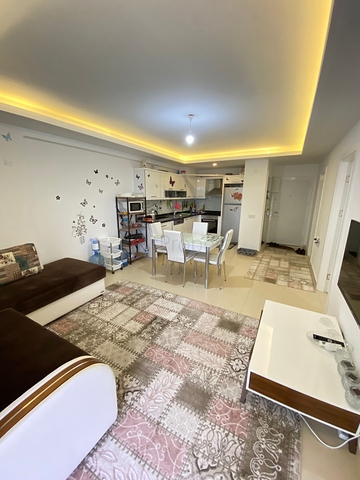 اطلالة رائعة  -شقة غرفة وصالة مفروشة -ضمن مجمع 5 نجوم - في افسلار/ الانيا