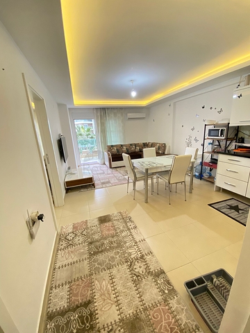 اطلالة رائعة  -شقة غرفة وصالة مفروشة -ضمن مجمع 5 نجوم - في افسلار/ الانيا