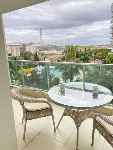 اطلالة رائعة  -شقة غرفة وصالة مفروشة -ضمن مجمع 5 نجوم - في افسلار/ الانيا