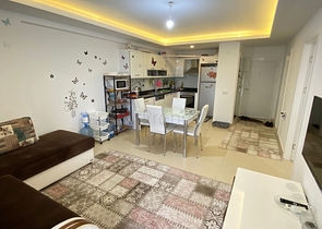 اطلالة رائعة  -شقة غرفة وصالة مفروشة -ضمن مجمع 5 نجوم - في افسلار/ الانيا