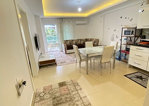 اطلالة رائعة  -شقة غرفة وصالة مفروشة -ضمن مجمع 5 نجوم - في افسلار/ الانيا