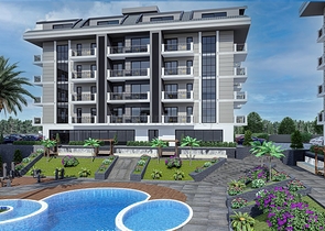 شقق للبيع بالاقساط في الانيا - مجمع قيد الانشاء في منطقة اوبا 