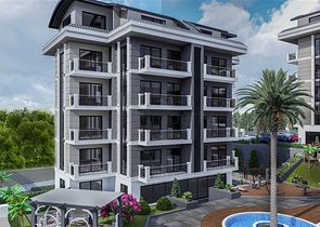 شقق للبيع بالاقساط في الانيا - مجمع قيد الانشاء في منطقة اوبا 