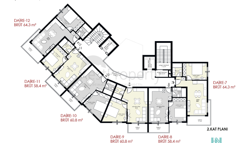 الاستثمار العقاري في الانيا - موقع مميز -شقق بالاقساط في كارجيجاك / الانيا 