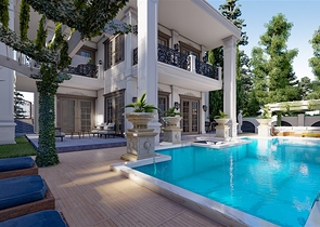 فيلا فاخرة - اطلالة بحر في مدينة الانيا 