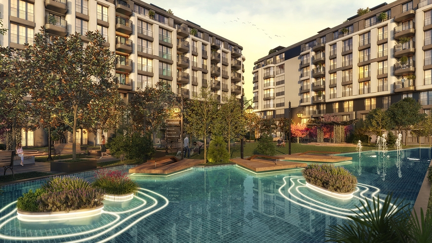 مشروع مفهوم عائلي جديد في منطقة كوتشوك تشكميجي