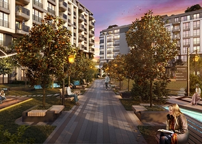 مشروع مفهوم عائلي جديد في منطقة كوتشوك تشكميجي