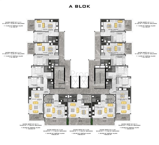 على البحر مباشرة -مجمع فاخر في محمودلار / الانيا 
